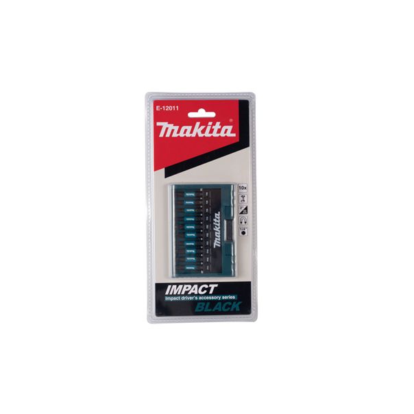 MAKITA Set udarnih bitova Impact Black 10/1 E-12011 - E-12011