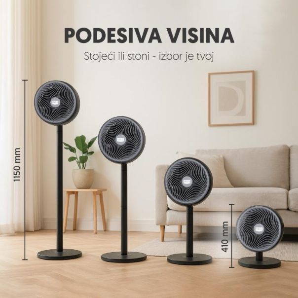 PROSTO Ventilator Turbo SF10C-BK - EP3158817