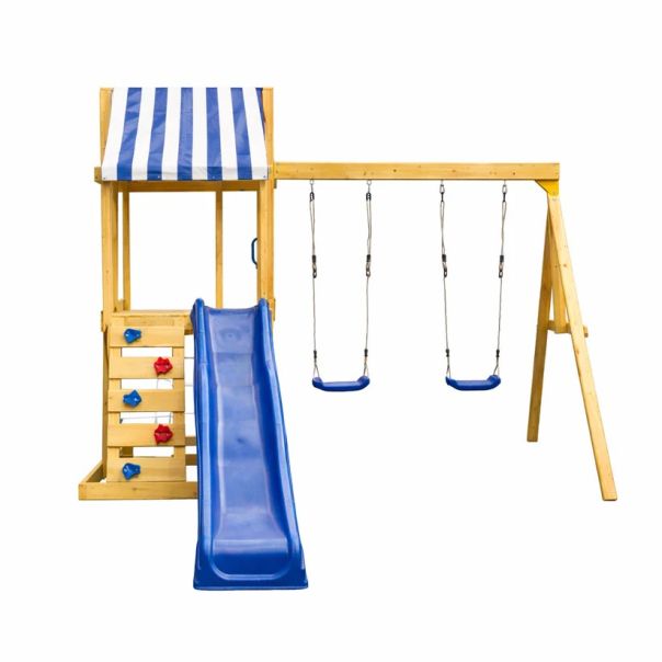 Dečiji drveni set za igru na otvorenom KINDER HOME 4 u 1 - EP2988378