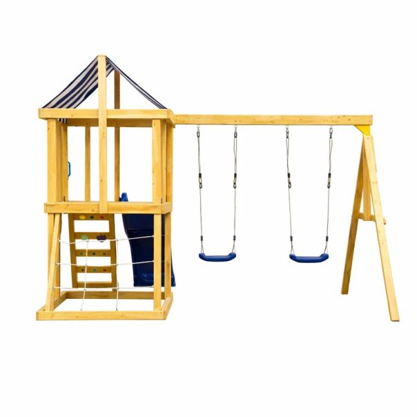 Dečiji drveni set za igru na otvorenom KINDER HOME 4 u 1 - EP2988378
