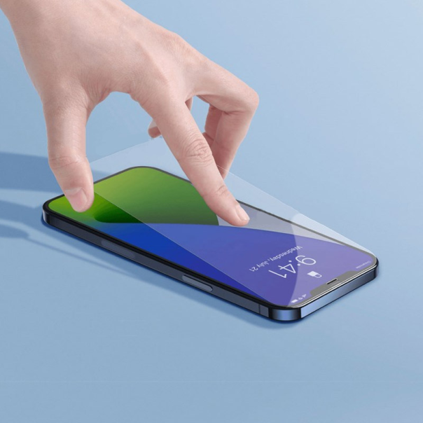 Zaštitno staklo Baseus 3D 0.3mm za iPhone 12 Pro Max (2 kom) transparent - EP2862246