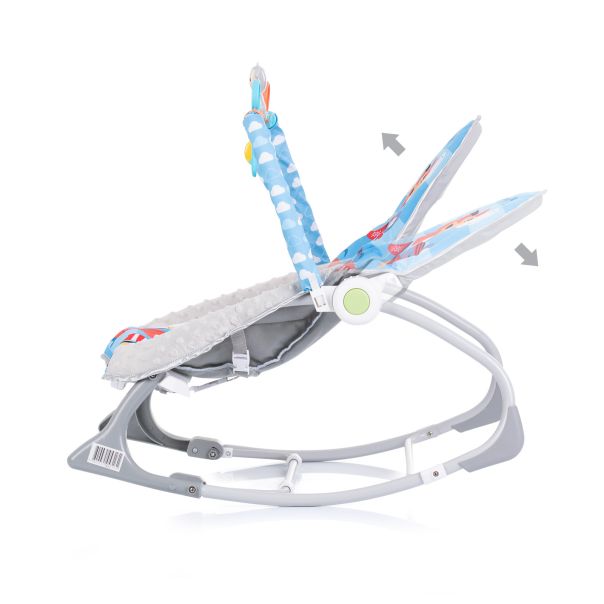 CHIPOLINO Muzička njihalica baby Spa blue - SHEBS02301BL