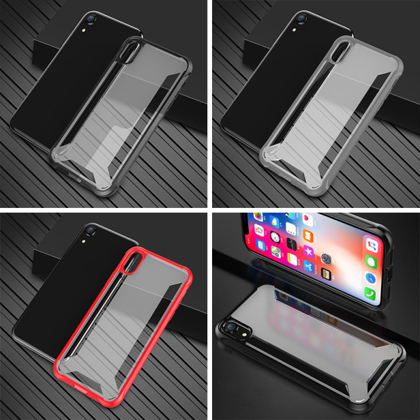 Maska za iPhone X/ XS Shell crvena - 027024-1-1