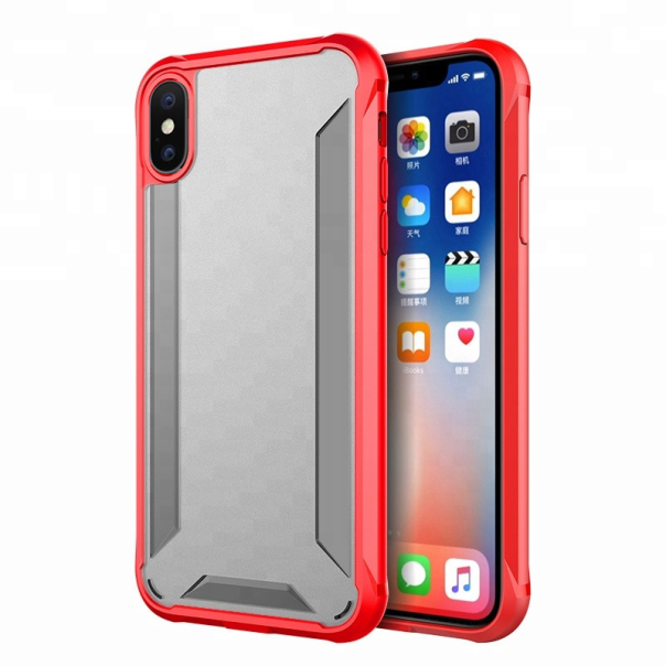 Maska za iPhone X/ XS Shell crvena - 027024-1-1