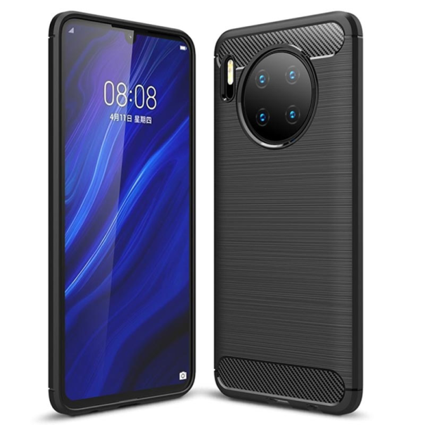 Maska za Huawei Mate 30 crna Silicone Defender - 038933