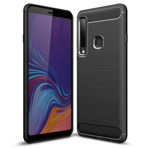 Maska za Samsung A9/ A920F/ A9s (2018) crna Silicone Defender - 029378-1