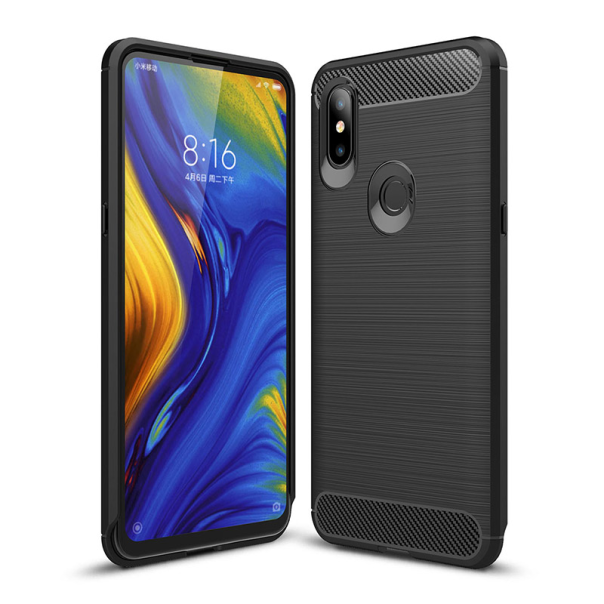 Maska za Xiaomi Mi Mix 3 crna Silicone Defender - 031969-1
