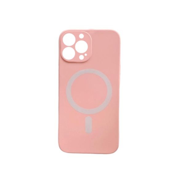 Silikonska maska Color Magsafe za Iphone 14 Pro Max, roze - 1850060