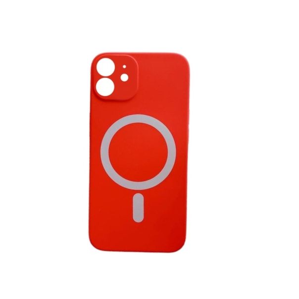 Silikonska futrola Magsafe Color za Iphone 11, crvena - 1810214