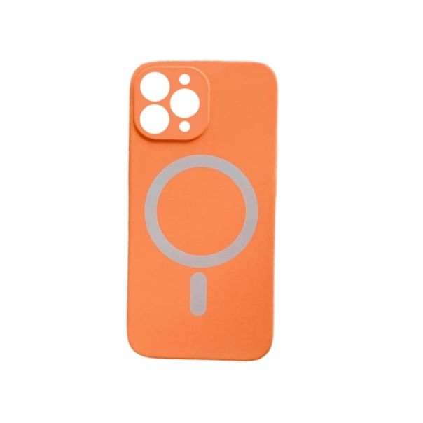 Silikonska futrola Magsafe Color za Iphone 12 Pro, narandžasta - 1810223