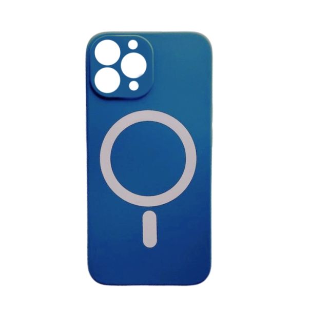 Silikonska futrola Magsafe Color Iphone 12 Pro, teget - 1810199