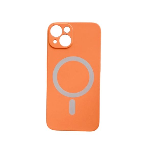 Silikonska futrola Magsafe Color za Iphone 13, narandžasta - 1810196