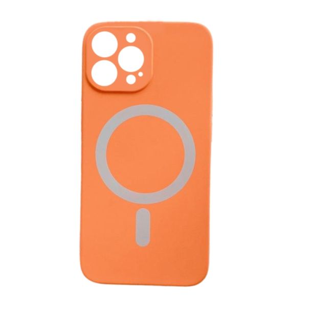 Silikonska futrola Magsafe Color za Iphone 14 Pro Max, narandžasta - 1810164