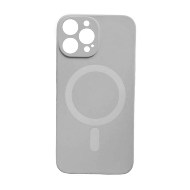 Silikonska Maska Magsafe COLOR za Iphone 14 Pro Max, siva - 1810163