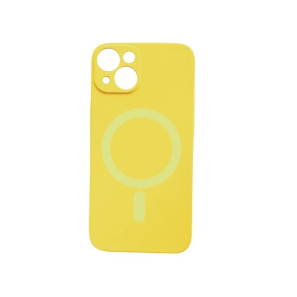 Silikonska Maska Magsafe COLOR za Iphone 14, žuta - 1810176