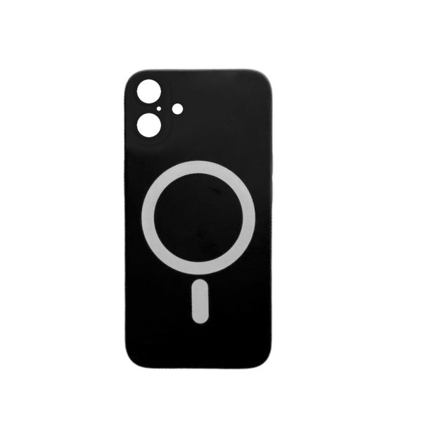 Silikonska Maska Magsafe COLOR za Iphone 16, crna - 1810260
