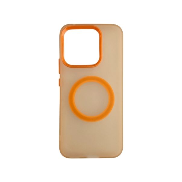 Silikonska futrola Magsafe FLURO COLOR za Honor 600 Lite, narandžasta - EP3127056