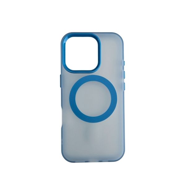 Silikonska futrola Magsafe FLURO COLOR za Honor 600 Lite, plava - EP3127059