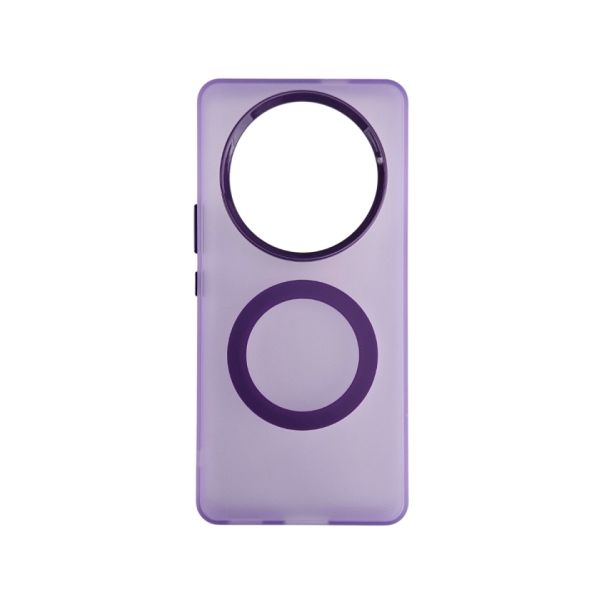 Silikonska futrola Magsafe FLURO COLOR za Honor Magic 8 Lite, ljubičasta - EP2829387