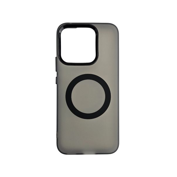 Maska silikonska Magsafe FLURO COLOR za Honor X8C, crna - 1810464