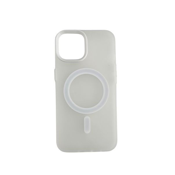 Maska silikonska Magsafe FLURO COLOR za Iphone 13/14, bela - 1810470