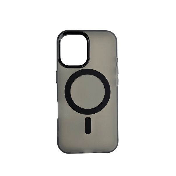 Futrola Magsafe FLURO COLOR za Iphone 16, crna - 1810476