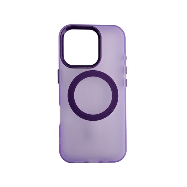 Futrola Magsafe FLURO COLOR za Iphone 17, ljubičasta - 1810503