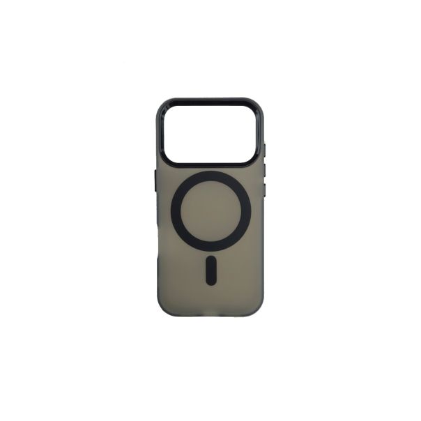 Futrola Magsafe FLURO COLOR za Iphone 17 Pro max, crna - 1810511