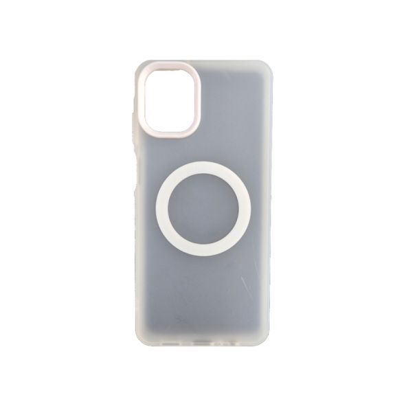 Futrola Magsafe FLURO COLOR za Samsung A07, bela - 1810560