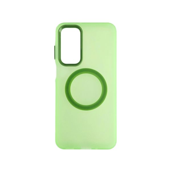 Maska silikonska Magsafe FLURO COLOR za Samsung A16, zelena - 1810424