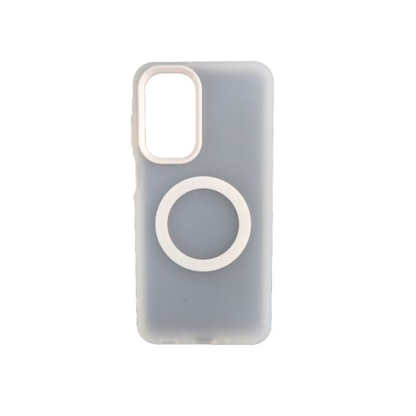 Futrola Magsafe FLURO COLOR za Samsung A17, bela - 1810564