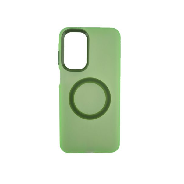 Futrola Magsafe FLURO COLOR za Samsung A17, zelena - 1810567