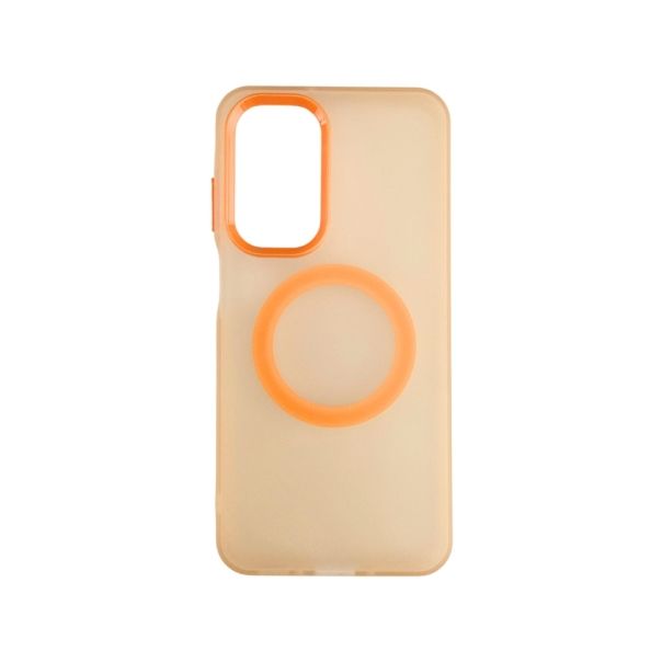 Silikonska futrola Magsafe FLURO COLOR za Samsung A57, narandžasta - EP2898532