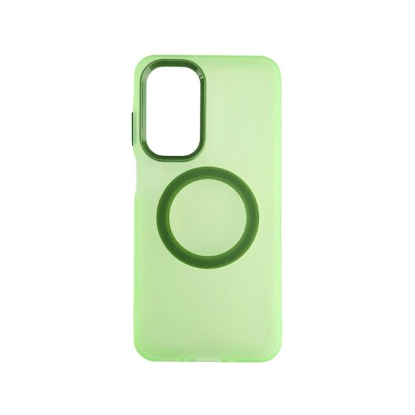 Silikonska futrola Magsafe FLURO COLOR za Samsung A57, zelena - EP2898541