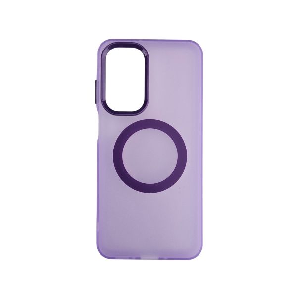 Maska silikonska Magsafe FLURO COLOR za Samsung S24/S25, ljubičasta - 1810451