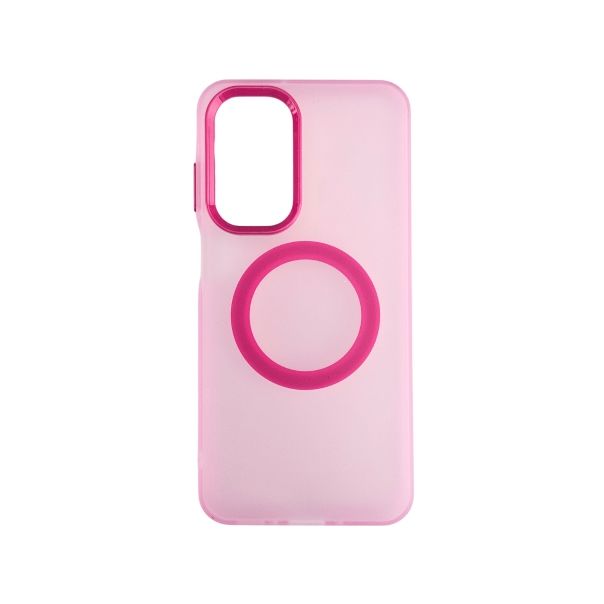Maska silikonska Magsafe FLURO COLOR za Samsung S24/S25, roza - 1810450