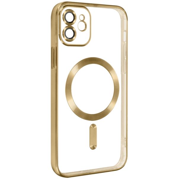 Silikonska futrola Magsafe Iphone 12, zlatna - 1810043