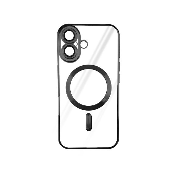 Silikonska Maska Magsafe za Iphone 16+, crna - 1810236
