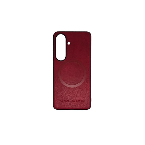 Silikonska futrola OLGE Magnetic New Feeling za Samsung S26 +, crvena - EP3071175