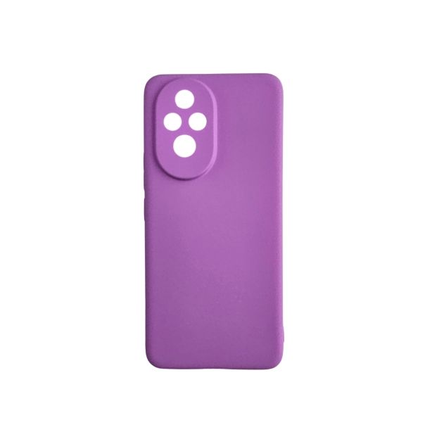 Silikonska maska Gentle color za Honor 200, ljubičasta - 1850209