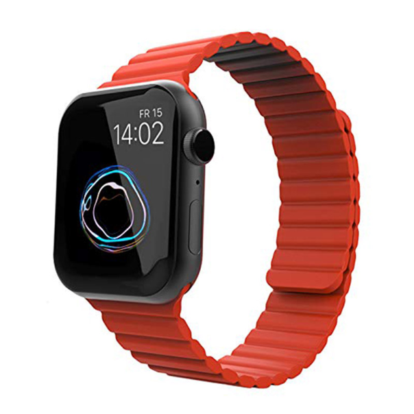 Silikonska narukvica za Apple Watch sa magnetom crvena 42/ 44/ 45/ 49 mm - 053180