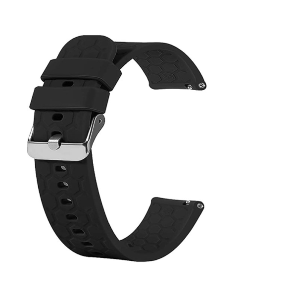 Silikonska narukvica za pametni sat Huawei crna 20mm - 605185