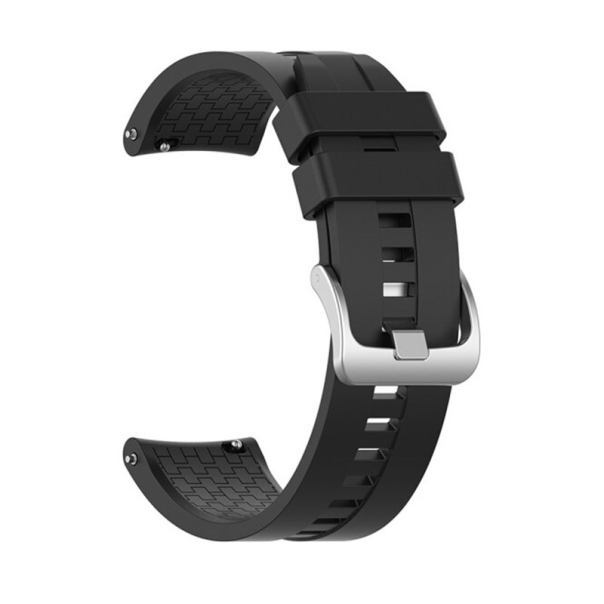 Silikonska narukvica za pametni sat Huawei crna 20mm - 605185