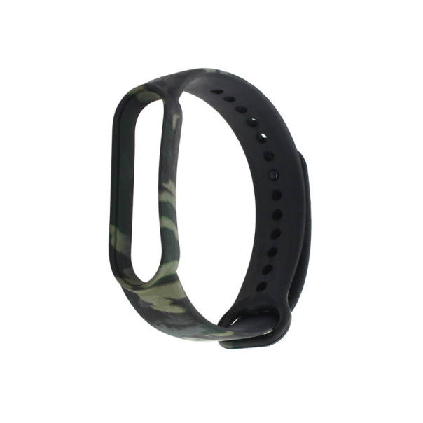 Silikonska narukvica za pametni sat Xiaomi Mi Band M5/ M6 army zelena - 610500