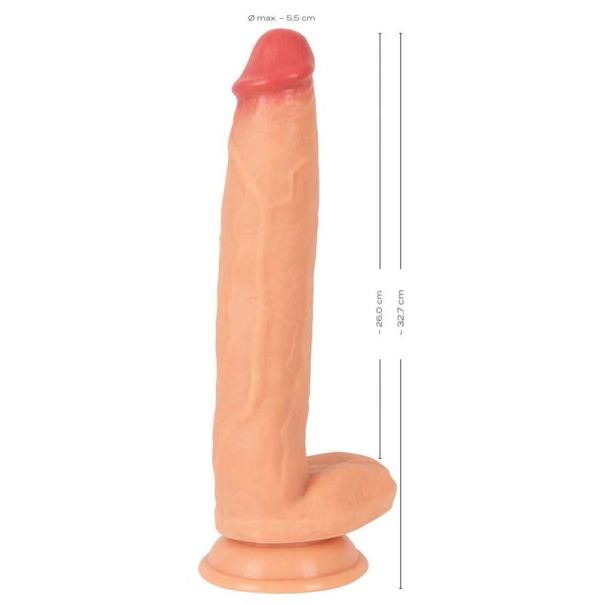 Silikonski Dildo 33cm Real Giant - 50042090000