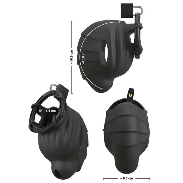 Silikonski kavez za penis i testise - 50043650000