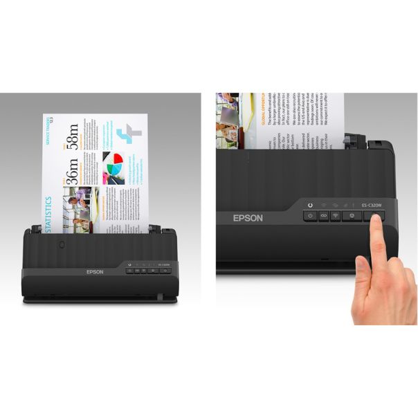 EPSON ES-C320W A4 Wi-Fi skener - EP2938230