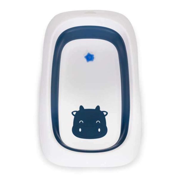 ECO TOYS Sklopiva kadica za kupanje bebe sa odvodom, plava - HA-B31 BLUE