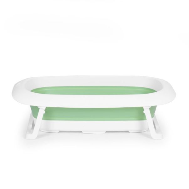 ECO TOYS Sklopiva kadica za kupanje bebe sa odovodom, zelena - HA-B31 GREEN