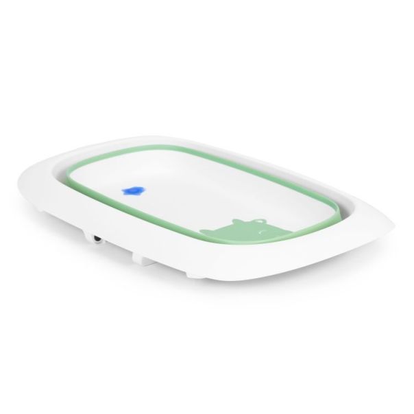 ECO TOYS Sklopiva kadica za kupanje bebe sa odovodom, zelena - HA-B31 GREEN